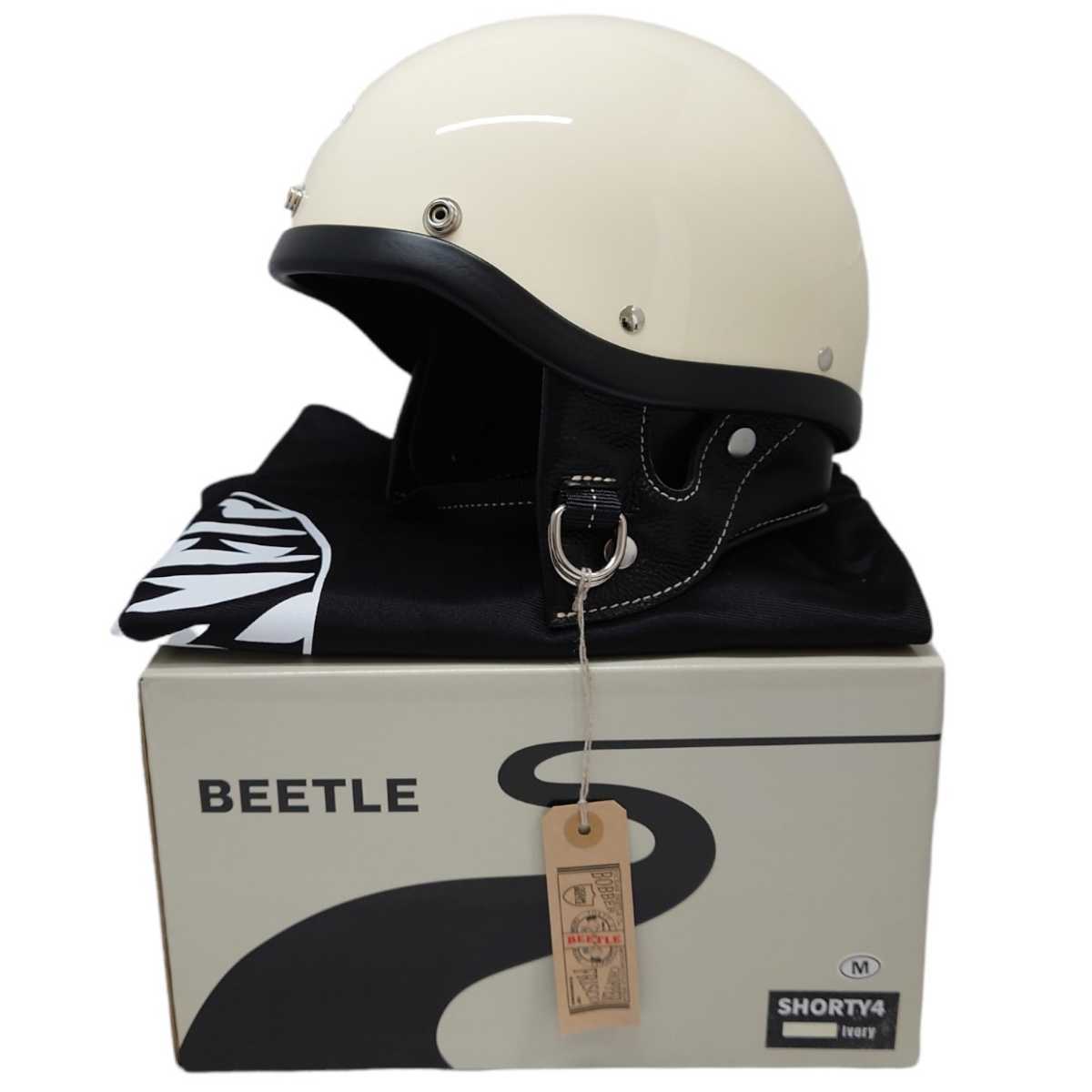 NEIGHBORHOOD HALF HELMET 暴れまくっ IVORY/L