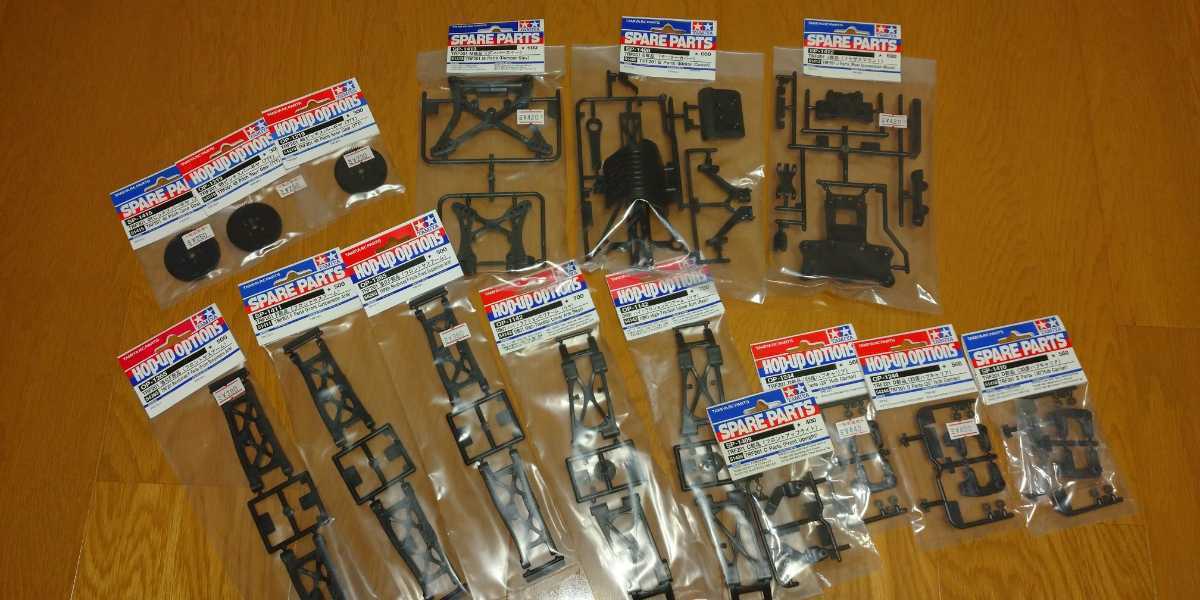 タミヤ TAMIYA 1/10RC TRF201 オプション・予備部品多数有り 組み立て