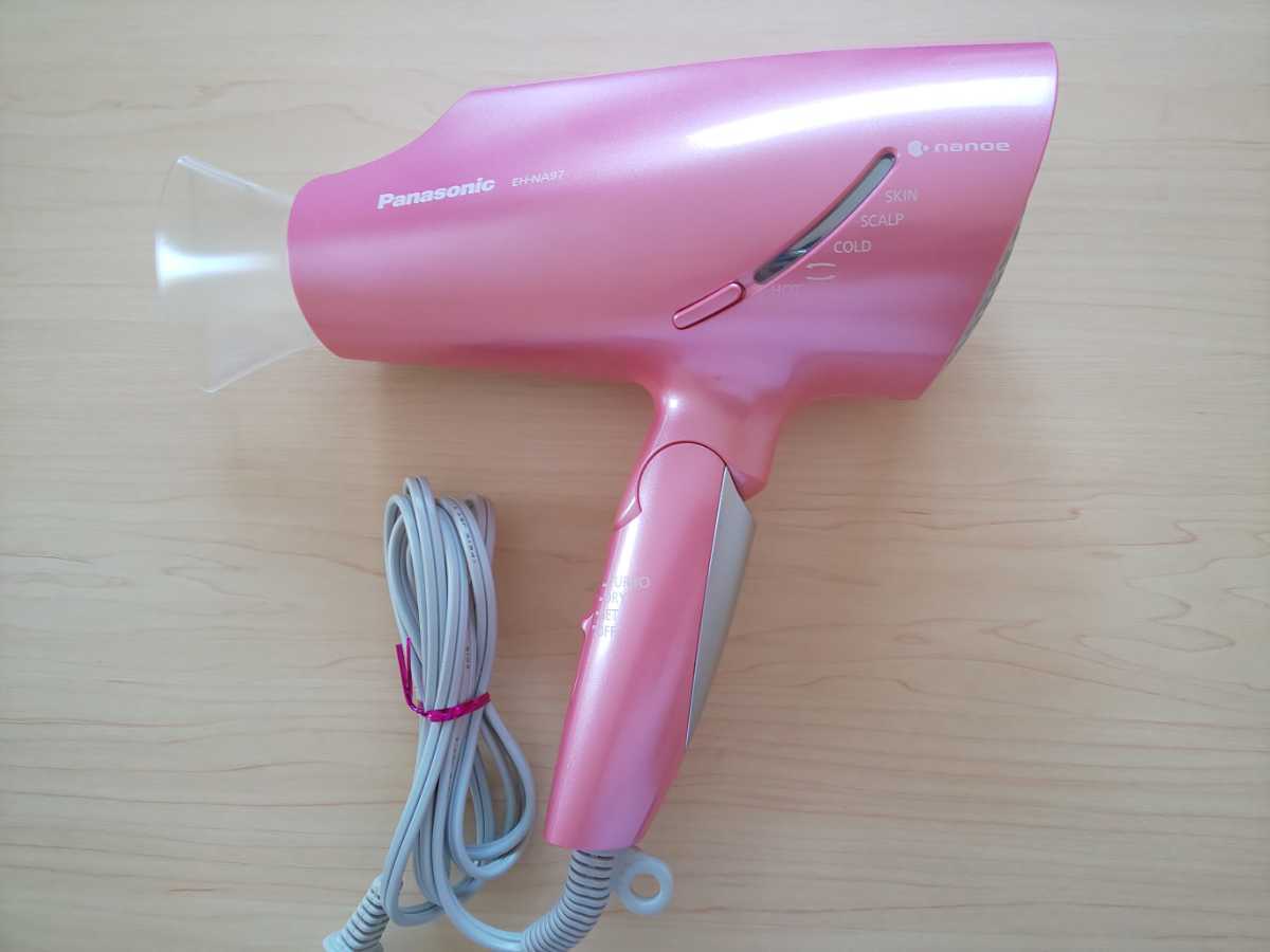 パナソニック EH-NA0J Panasonic ピンク Panasonic パナソニック ヘアドライヤー ナノケア EH-NA97 ピンク