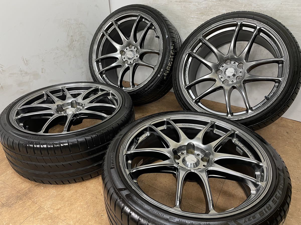 送料無料！Work EMOTION CR 2P Kiwami 19インチ 8.5J +35 9.5J +38