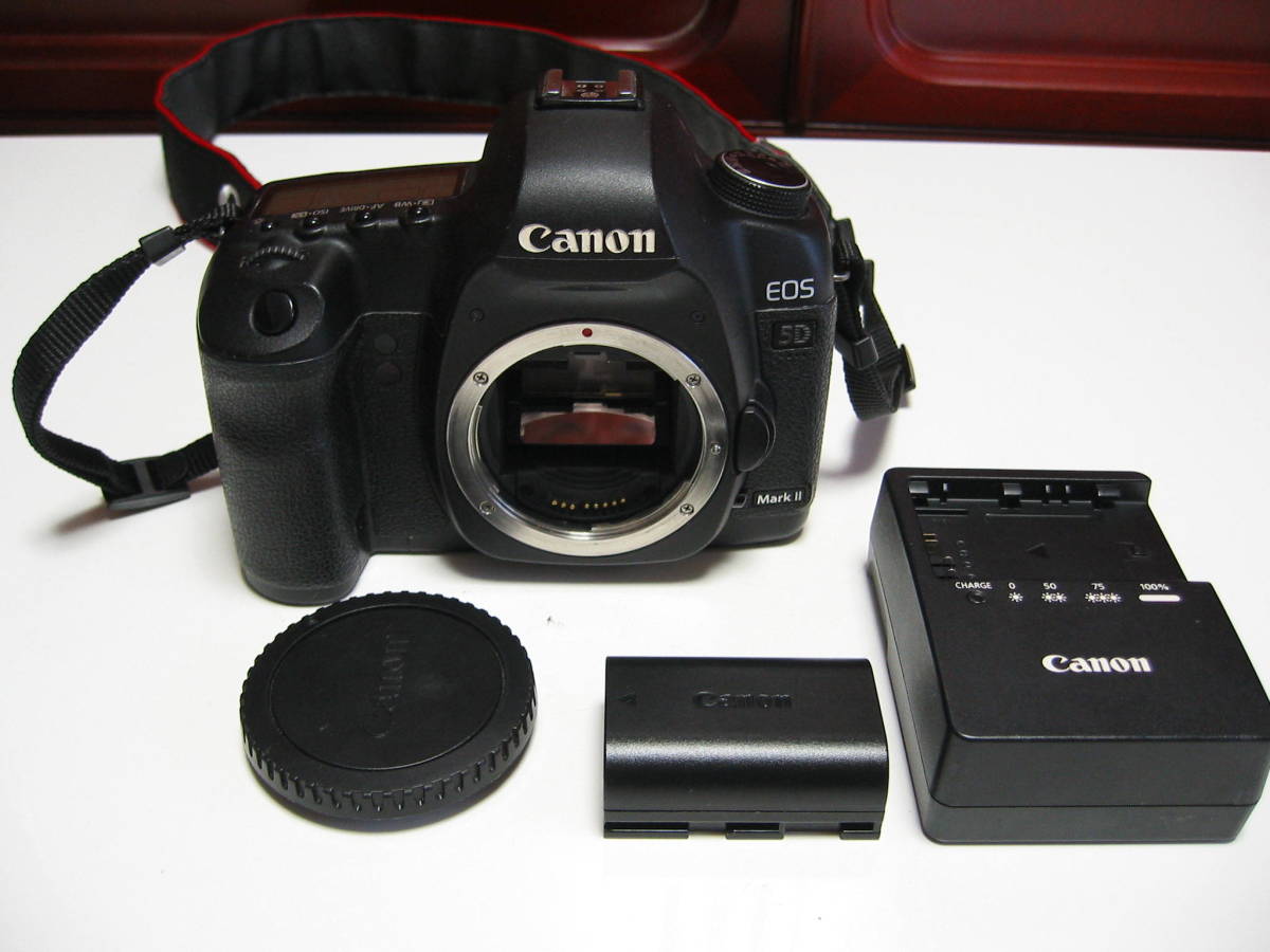 5D Mark EOS II Canon - Body Camera DSLR ボディ ボディの製品画像