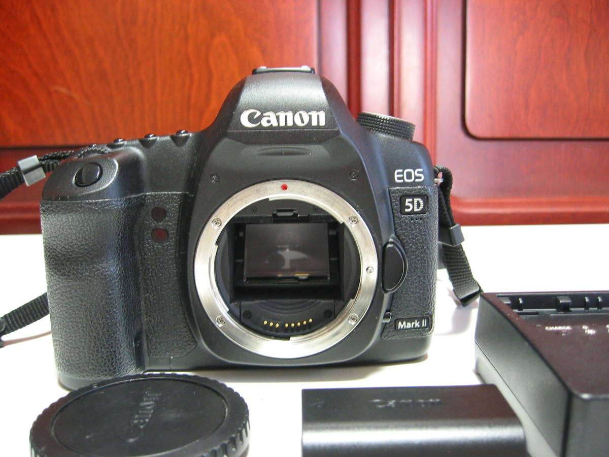 5D Mark EOS II Canon - Body Camera DSLR ボディ ボディの製品画像