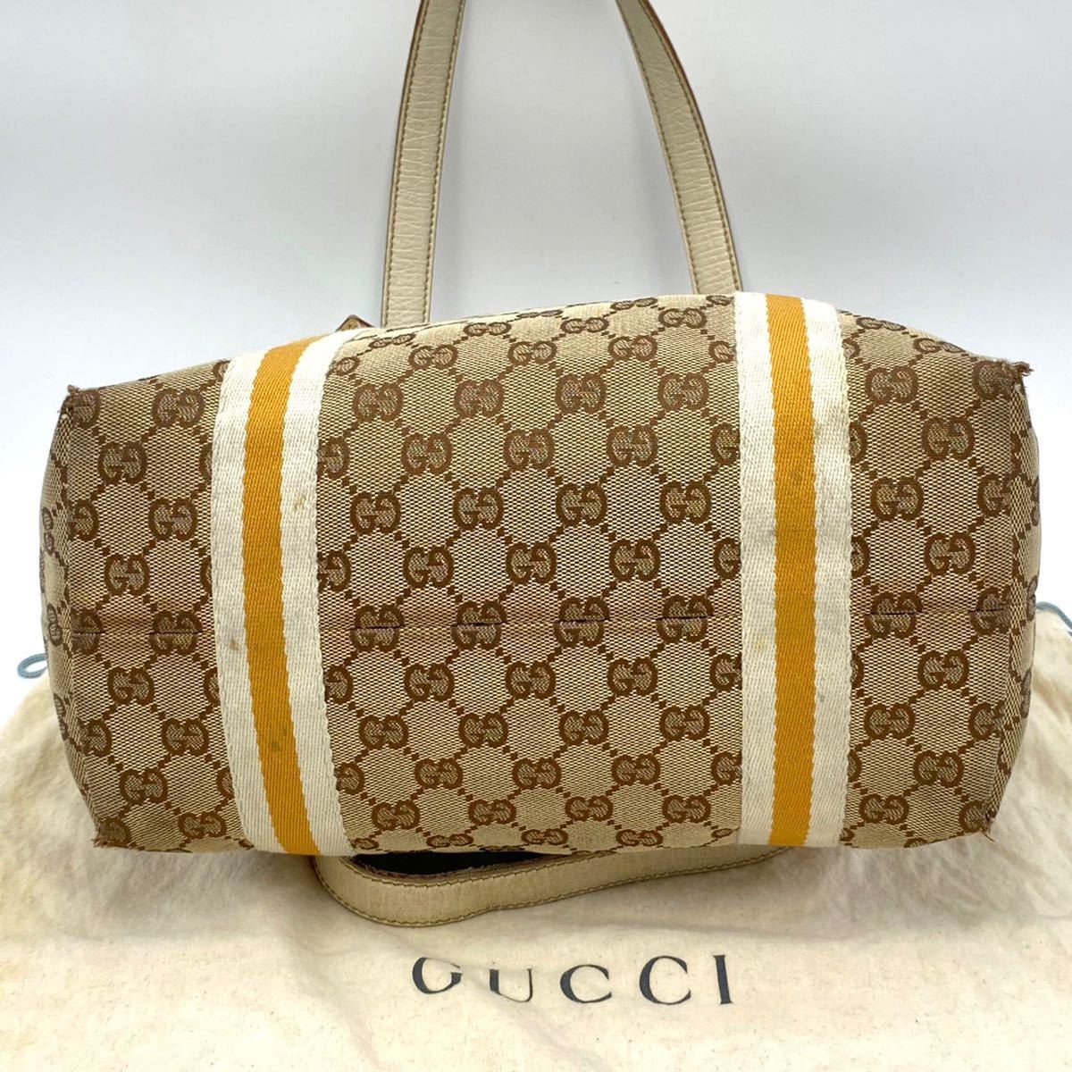 1円〜【至極の逸品】超希少 GUCCI グッチ トートバッグ ハンドバッグ 