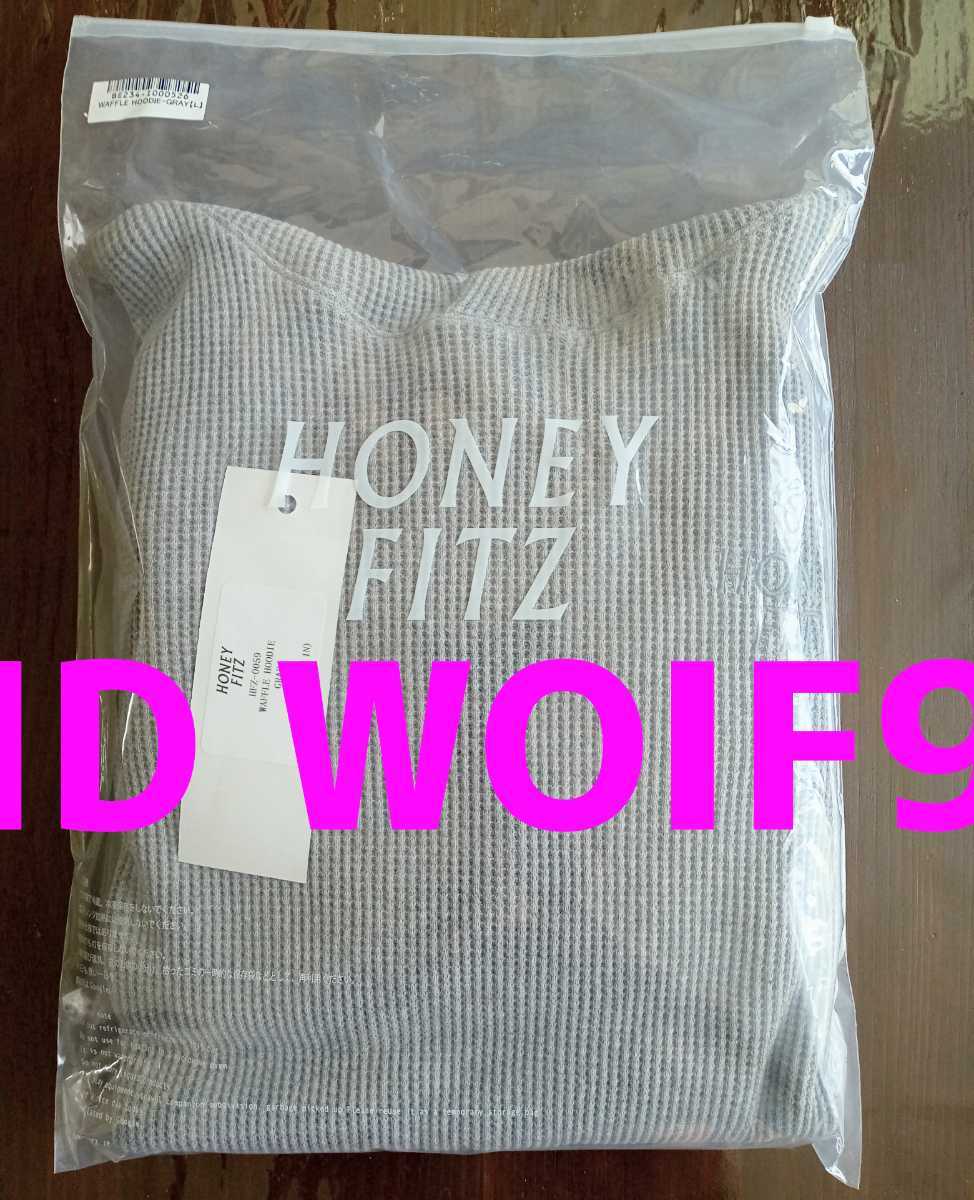 MIXED NUTSハニーフィッツ ワッフルパーカー キムタク HONEY FITZ ポーラーテック フリース 木村拓哉 キムタク オリーブ