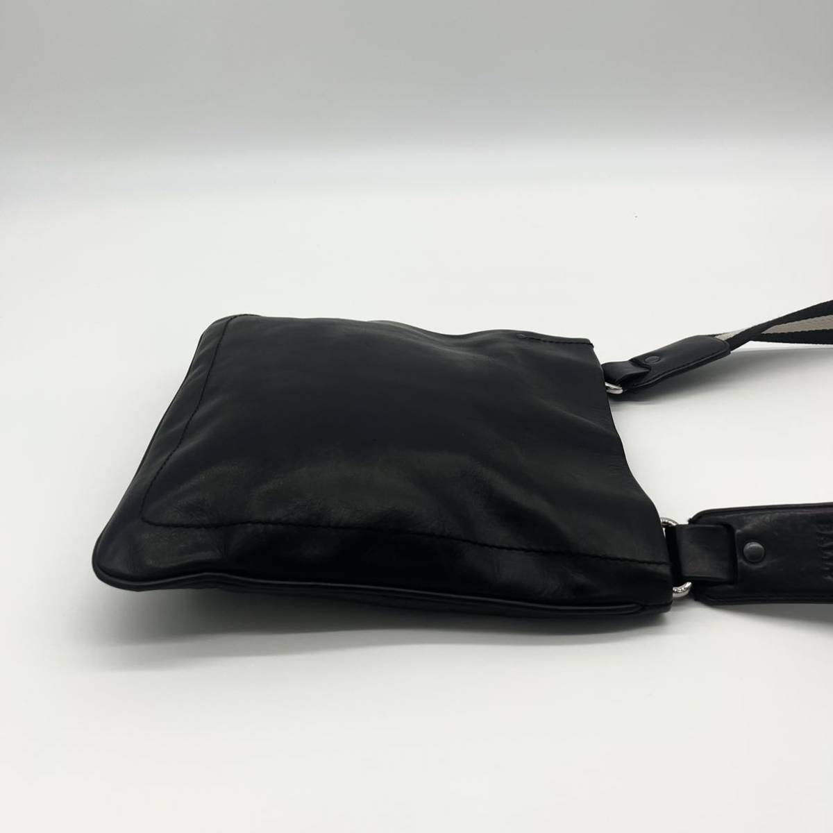1円〜 極美品 BALLY バリー メンズ ショルダーバッグ ボディ 