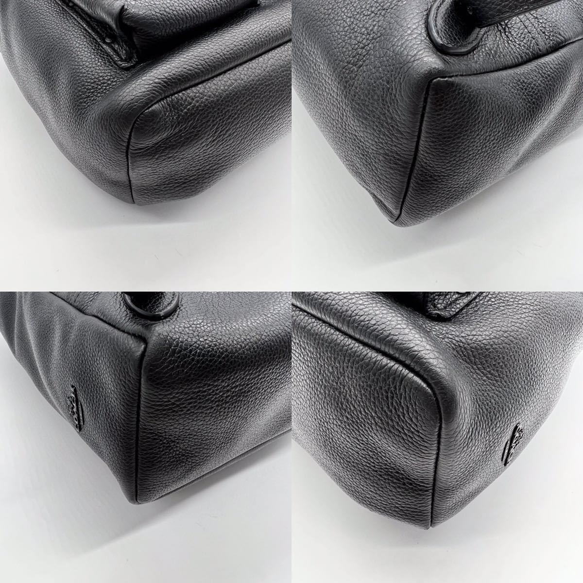 1円 【極美品】超高級品 COACH コーチ リュックサック バックパック 