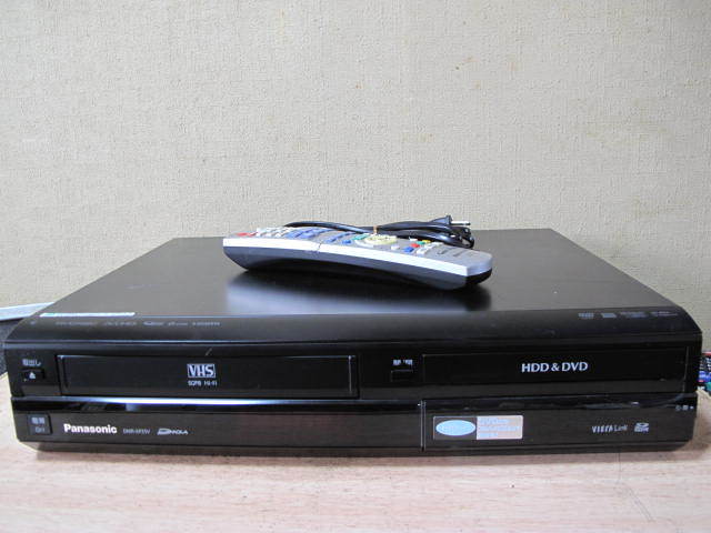 定番，格安 Panasonic ハイビジョンDVDレコーダー HDD搭載VHS一体型 DMR-XP25V(HDD内蔵)｜売買されたオークション情報、yahooの商品情報をアーカイブ公開 - オークファン HDD内蔵