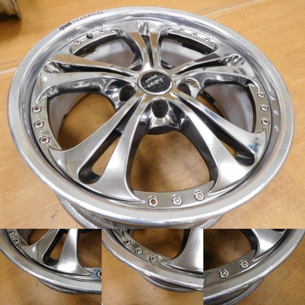 12-336◇Weds ケルベロス2☆18in9J+38，8J+35☆車高