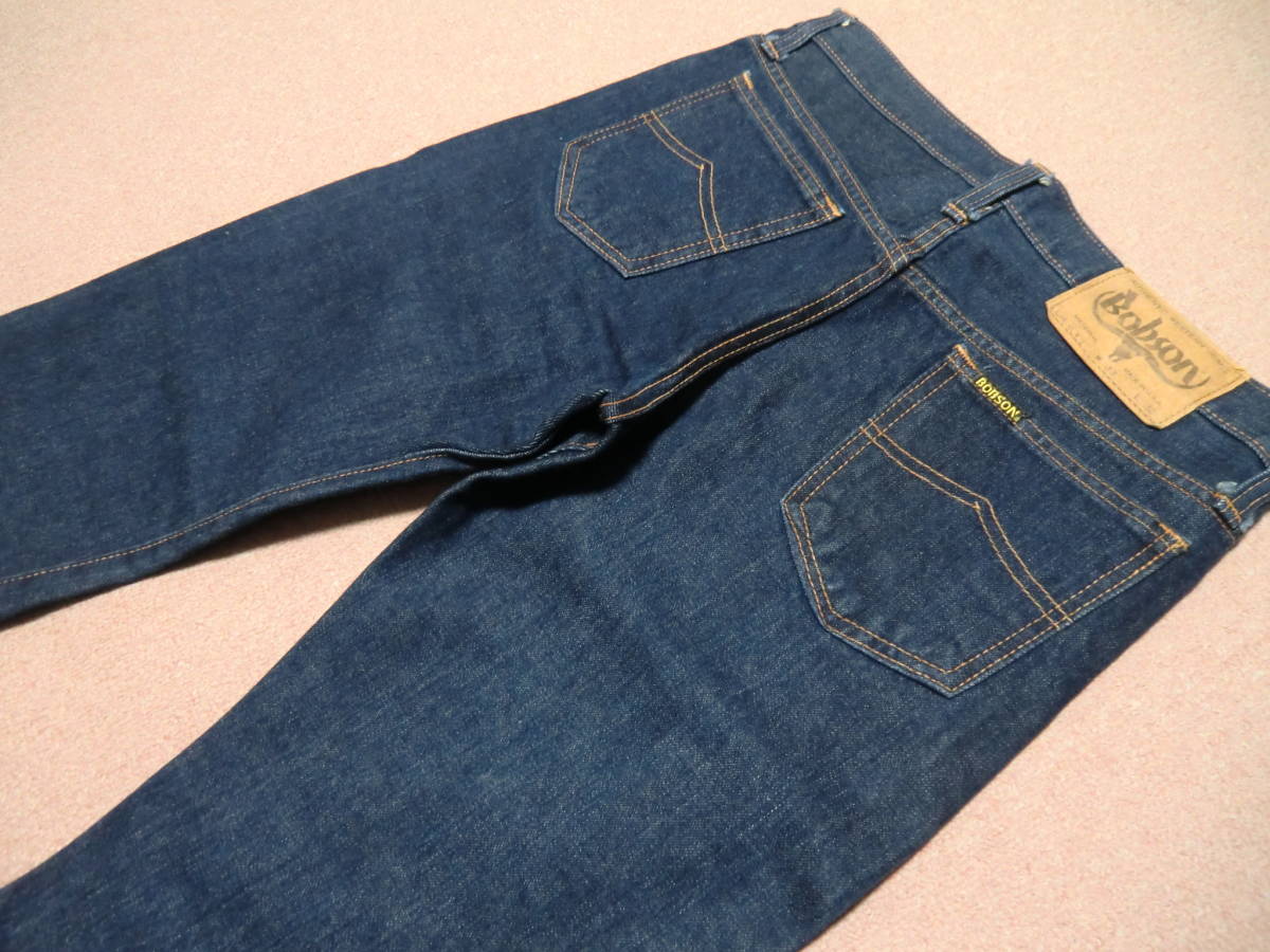 Bobson ストレートデニム USA製 国産ビンテージ 70s 60s メンズ 70s 