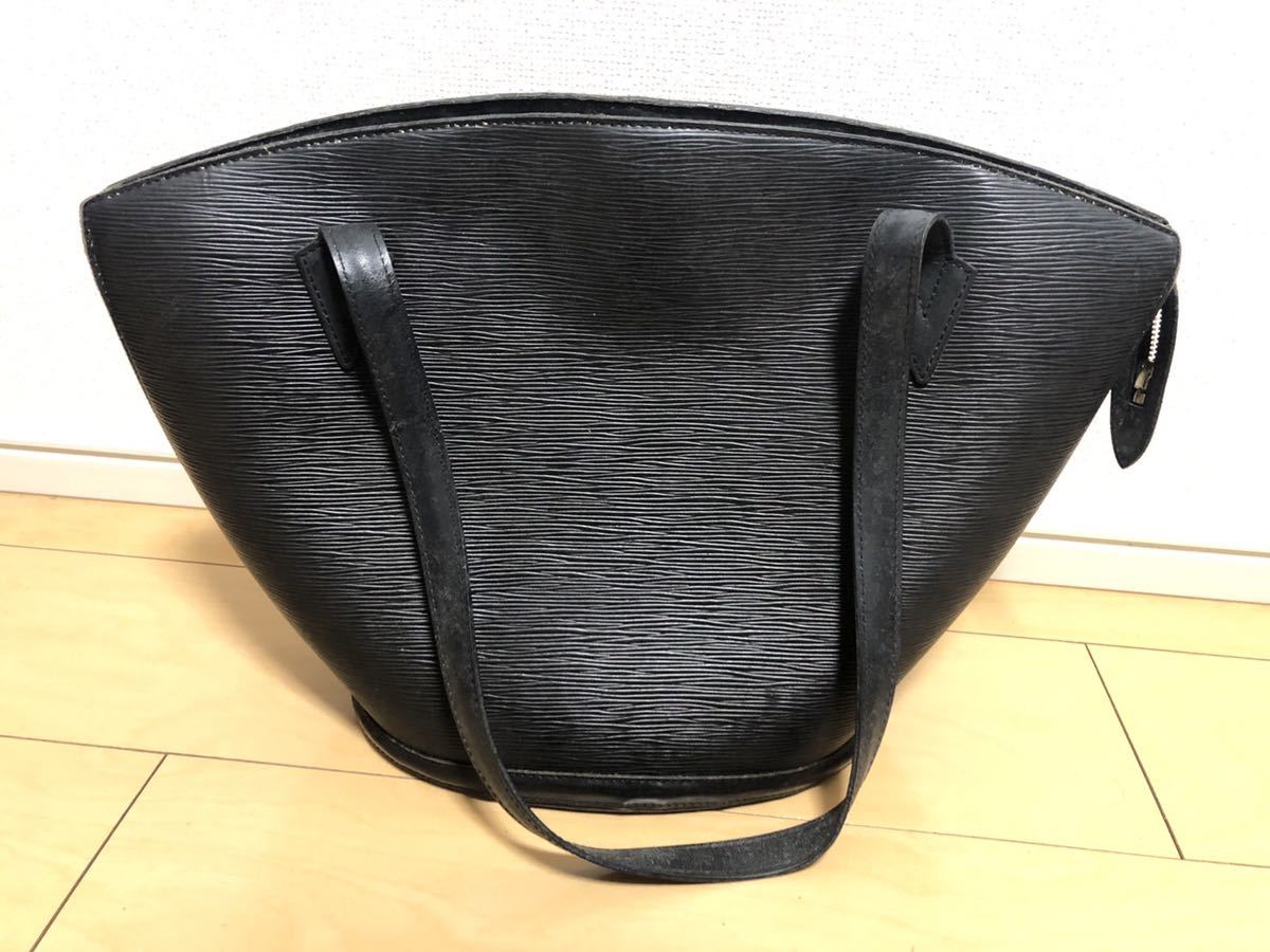 【SALE，高品質】 ルイヴィトン LOUIS VUITTON エピ サンジャック ショッピング 黒 トート ショルダー バッグ(ショルダーバッグ)｜売買されたオークション情報、yahooの商品情報をアーカイブ公開 - オークファン かばん、バッグ