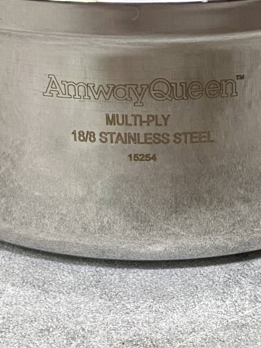 アムウェイ クィーン Amway queen（キッチン用品・食器・調理器具）の通販 インダクションレンジ│アムウェイホーム シチューパン 〇R46　Amway Queen　アムウェイ クイーン　フライパン/片手鍋③