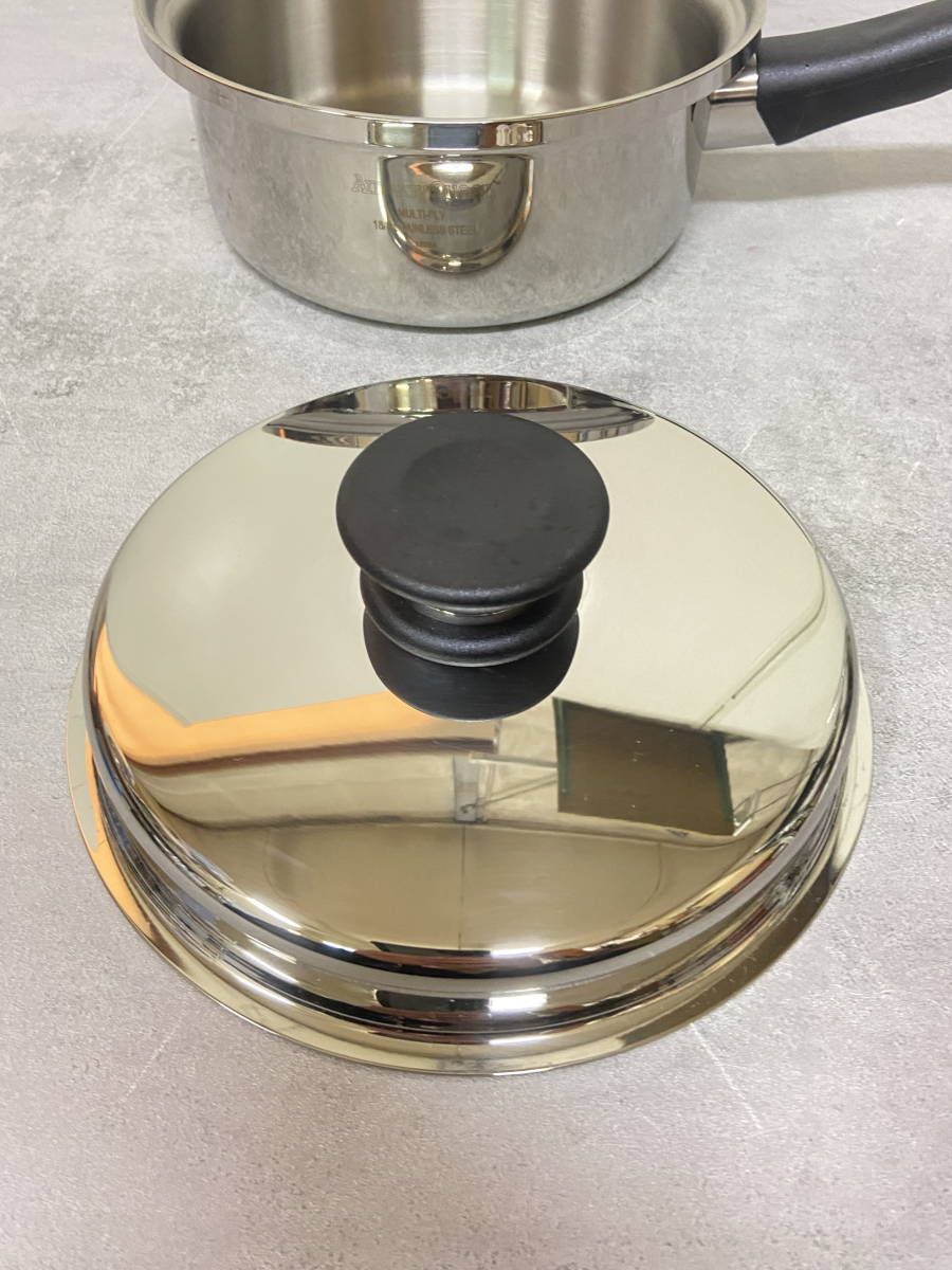 アムウェイ クィーン Amway queen（キッチン用品・食器・調理器具）の通販 インダクションレンジ│アムウェイホーム シチューパン 〇R46　Amway Queen　アムウェイ クイーン　フライパン/片手鍋③