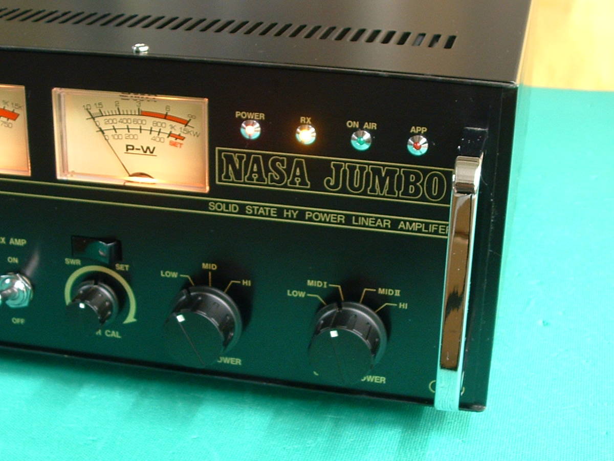 ☆NASA・JUMBO HF800Wリニア（NASA-1600GXⅡ）CB/NASA 新品・動作