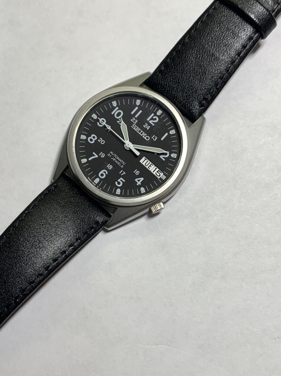 ☆SEIKO 5 ミリタリータイプ 7S26-3060 自動巻 動作OK 7S26-3060