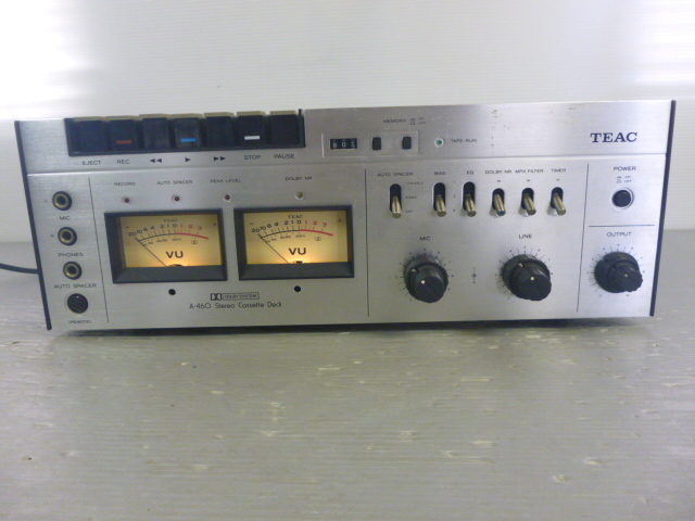 887491 TEAC ティアック A-460 ステレオカセットデッキ TEAC A-460