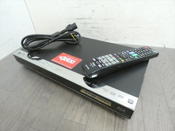 最新作，送料無料 3TB 14年 シャープ/SHARP/AQUOS HDD/BDレコーダー BD-T3600 リモコン付 3番組同時録画 3D対応機 管SB6448(シャープ)｜売買されたオークション情報、yahooの商品情報をアーカイブ公開 - オークファン シャープ