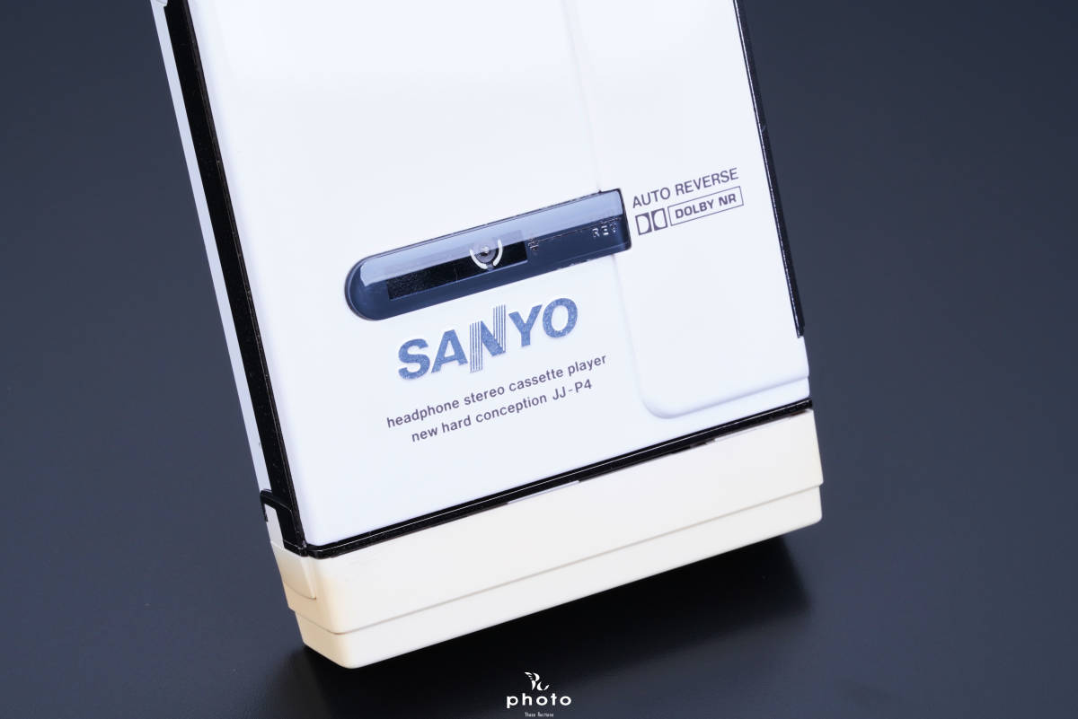 ☆極美品・動作x☆ SANYO サンヨー ポータブルカセットプレーヤー JJ