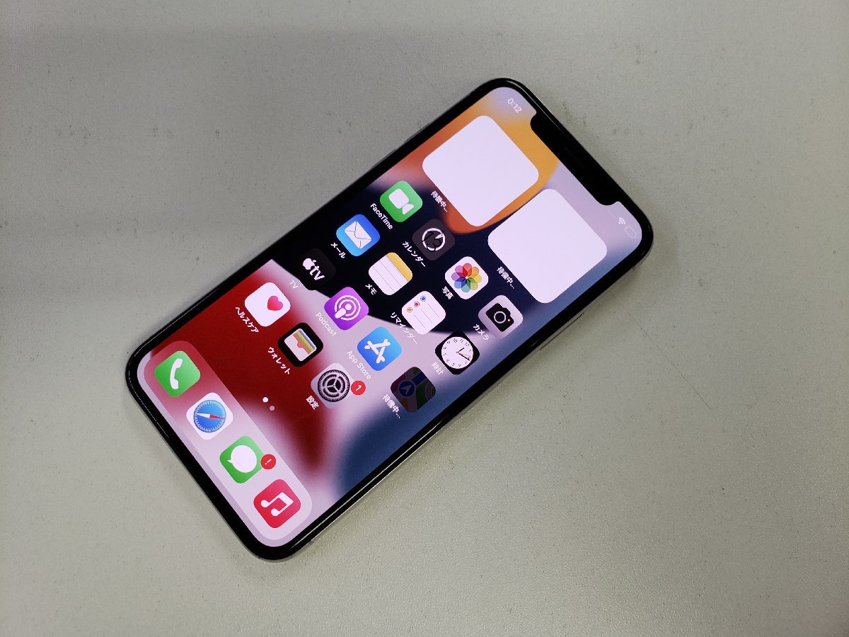 SoftBank iPhone X 256GB A1902 NQC22J/A シルバー SIMロック解除済み