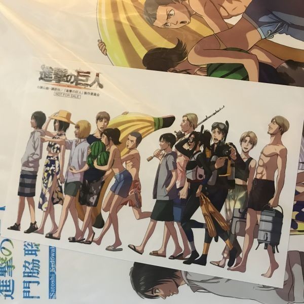 限定特典付き「進撃の巨人 門脇聡イラスト本」原画集 WIT STUDIO TV
