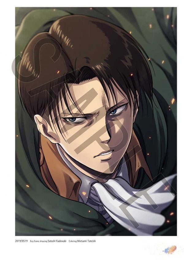 限定特典付き「進撃の巨人 門脇聡イラスト本」原画集 WIT STUDIO TV