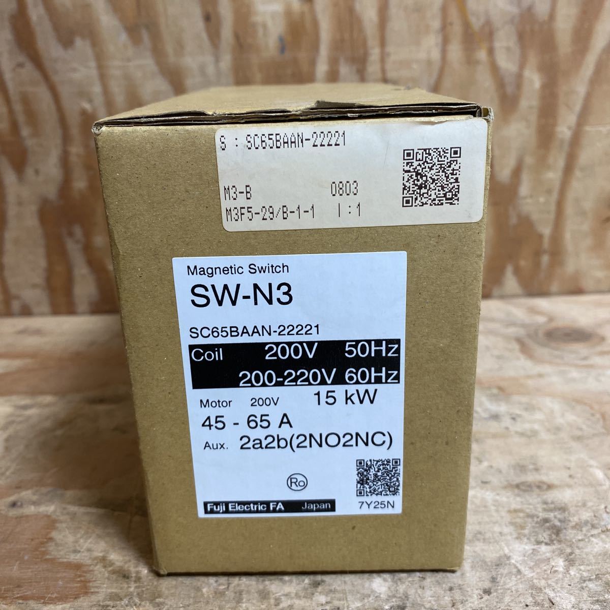 限定SALE，お買い得 品 富士電機 電磁開閉器 SW-N3 SC-N3 65 200V 15kW 45-65A 電磁接触器 マグネットスイッチ マグネット リレー 郵(スイッチ、開閉器)｜売買されたオークション情報、yahooの商品情報をアーカイブ公開 - スイッチ、開閉器