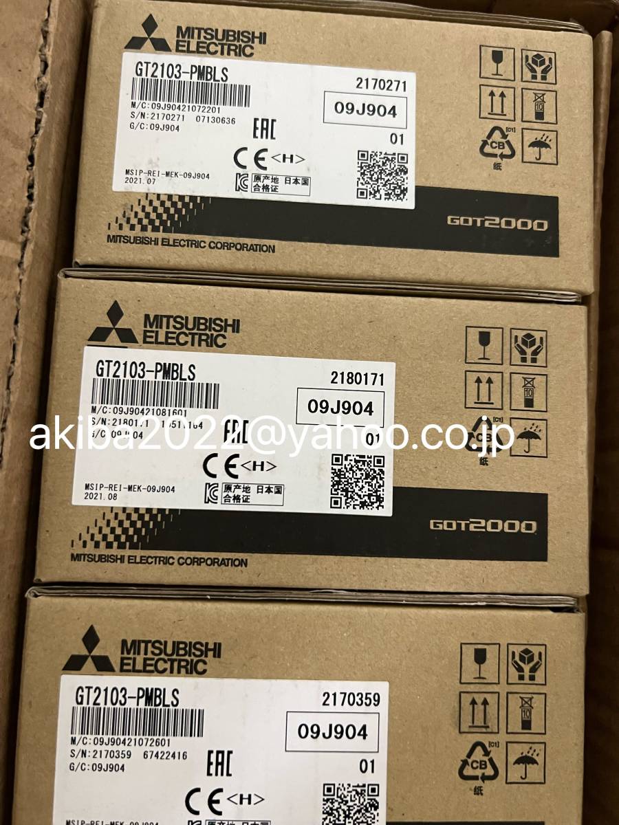 新品★三菱電機 MITSUBISHI 表示器 GOT GT2103-PMBLS タッチパネル【6ヶ月保証】
