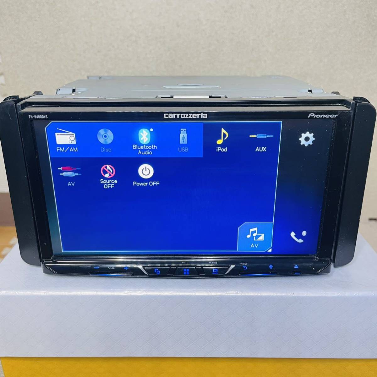 carrozzeria カロッツェリア ディスプレイオーディオ FH-9400DVS CD 