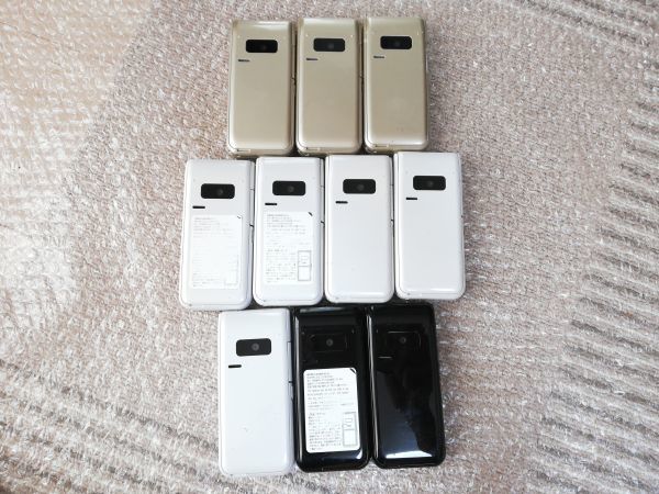 動作未確認 ジャンク ガラケー 10台まとめ出品 softbank 401PM ys0409H100