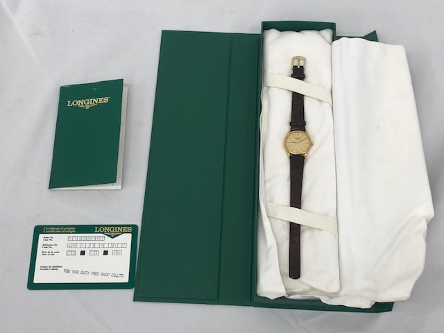 Longines ロンジン グランドクラシック 腕時計 L4.117.2 クオーツ 電池 