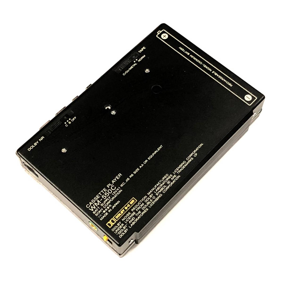 CDK194G SONY WALKMAN WM-550C カセットプレーヤー・ウォークマン WM