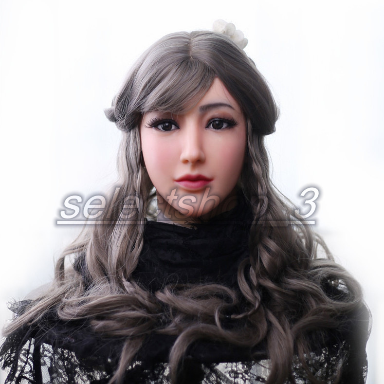 メールマスク 女 マスク コスプレ 美人 変身マスク 仮装 マスク 変装 ハロウィン コスプレ 男女 女装 フィ