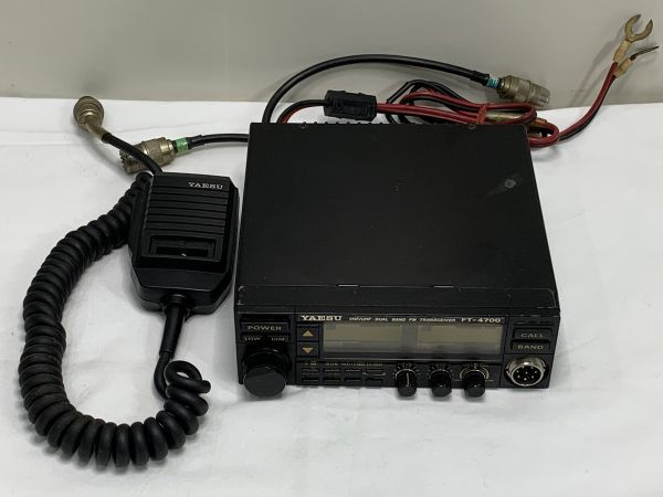 4-163-60 YAESU 八重洲無線 FT-4700 トランシーバー デュアルバンド機
