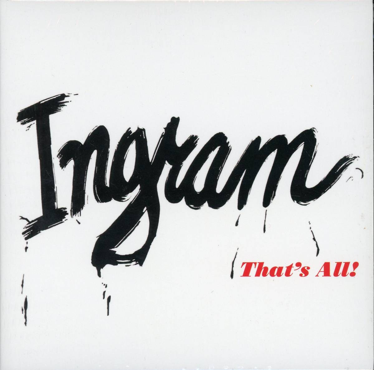 【本物保証，セール】 Rare Groove/ファンク INGRAM / That's All 1977 レア廃盤 世界唯一のCD化盤 amazon.jp 5 000円販売中 国内完全未流通(R&B、ソウル)｜売買されたオークション情報、yahooの商品情報をアーカイブ公開 - Ru0026B、ソウル