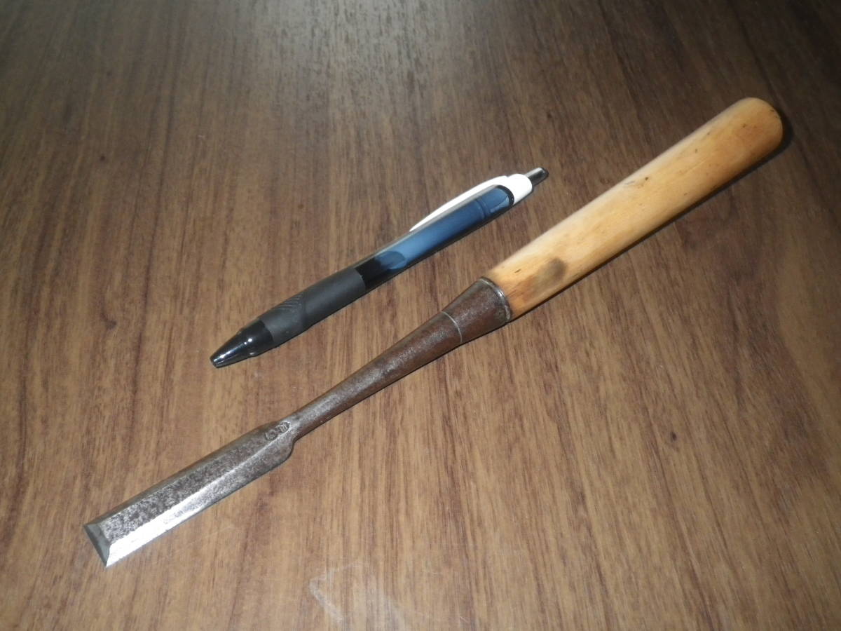 限定セール，爆買い 品 薄突き鑿 銘 左久弘 刃幅5分 1.5㎝ 検のみ鉋かんな玄翁玄能鋸大工道具(のみ)｜売買されたオークション情報、yahooの商品情報をアーカイブ公開 - オークファン のみ