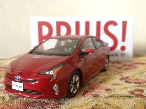 ◆◇「“TOYOTA 新型プリウス” ミニカー レッド」 非売品◇◆