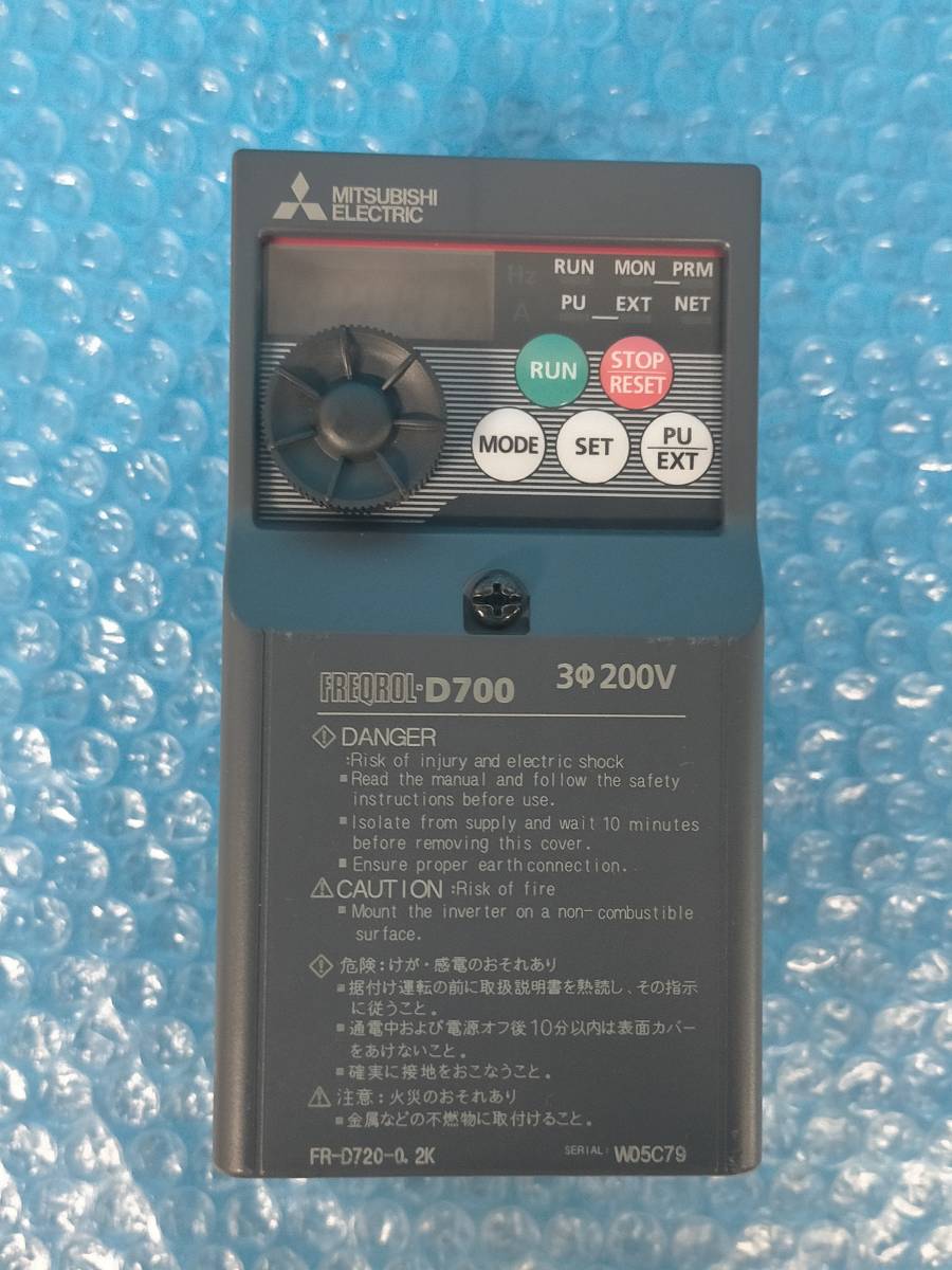 【数量限定，新作】 CK8367 三菱 MITSUBISHI インバータ FREQROL-D700 FR-D720-0.2K 品(電材、配電用品)｜売買されたオークション情報、yahooの商品情報をアーカイブ公開 - オークファン その他