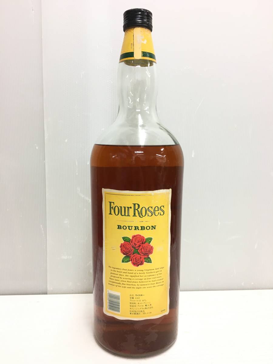 FOUR ROSES フォアローゼス 4500mL 4.5L マグナムボトル 未開栓