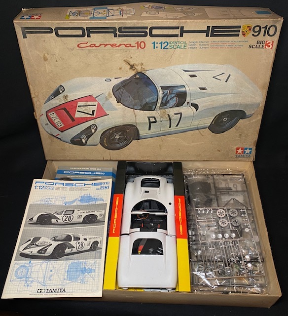 TAMIYA PORSCHE 910 Carrera 10 ポルシェ 910 カレラ 10 1:12スケール