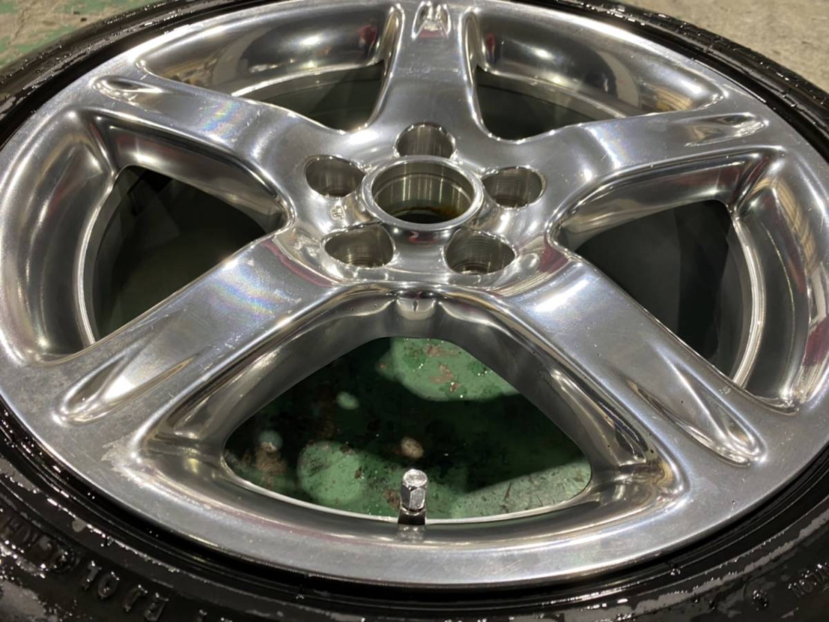 車 JZX161 TOYOTAアリストV300ベルテックスエディション用純正ホイール
