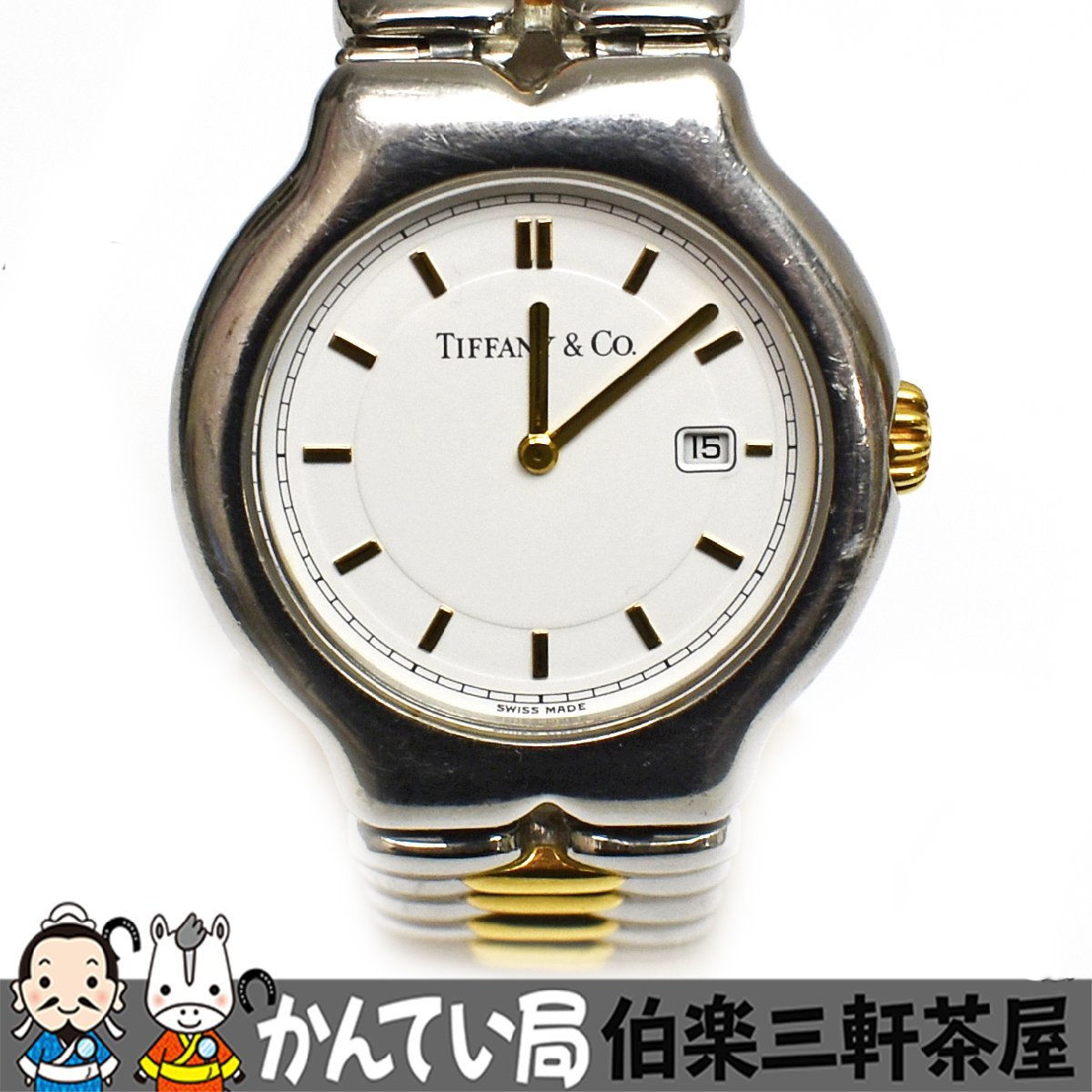 TIFFANY&Co.⁄ティファニー M0112 ティソロ コンビ 腕時計 