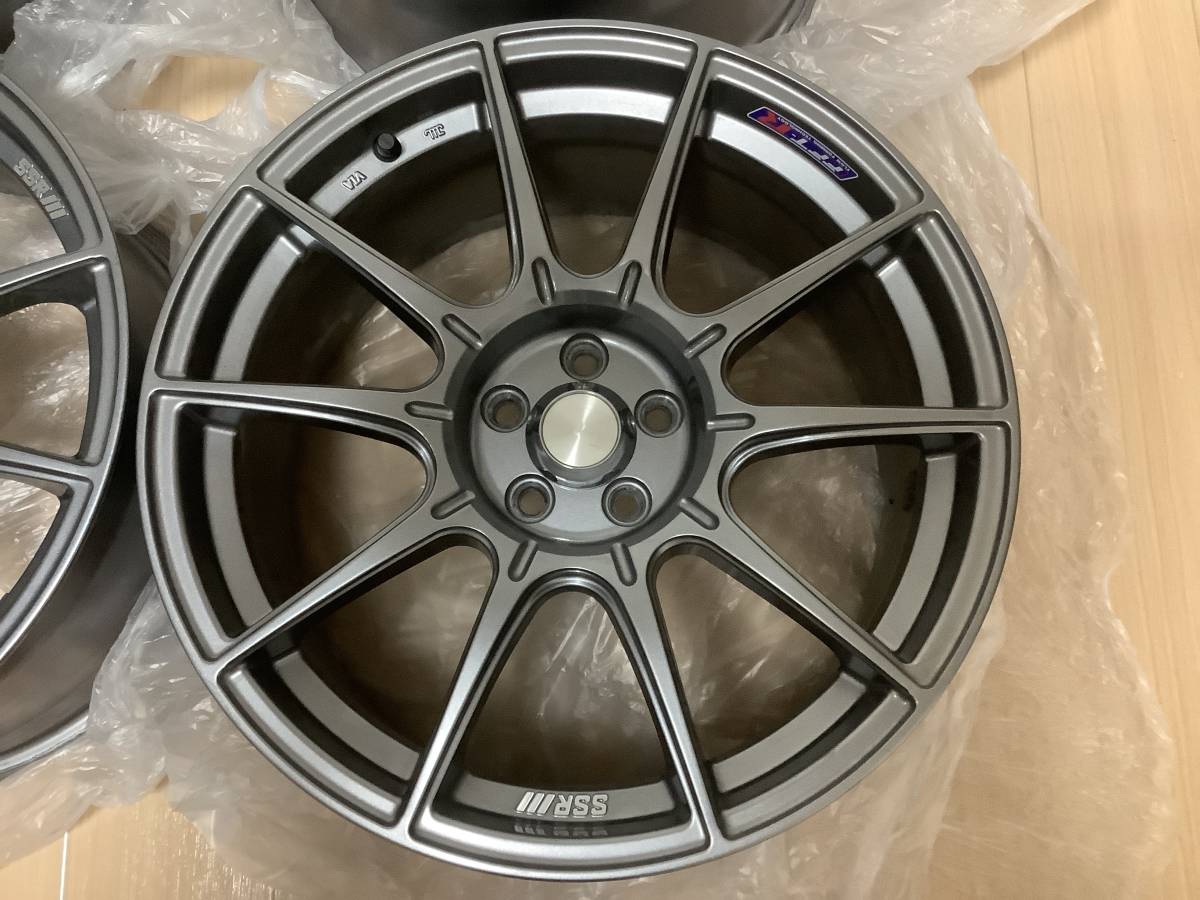 SSR GTX01 18×8.5j+44 5h100 ホイールのみ4本セット 86 BRZ プリウス 