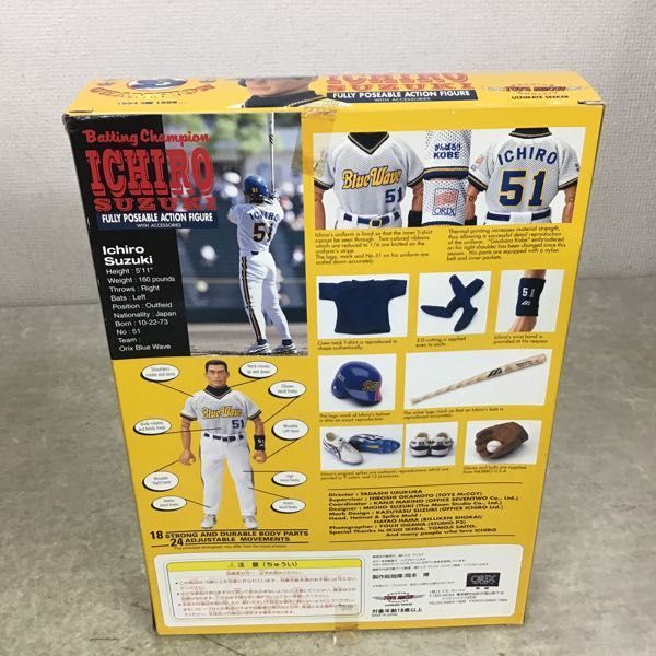 イチロー スズキ アクションフィギュア オリックス ブルーウェーブ