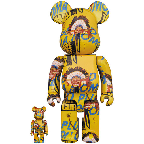 【2026，大人気】 ベアブリック BE@RBRICK Warhol &times; BASQUIAT #3 アンディ ウォーホル バスキア 100% & 400%(キューブリック、ベアブリック)｜売買されたオークション情報、yahooの商品情報をアーカイブ公開 - オー キューブリック、ベアブリック