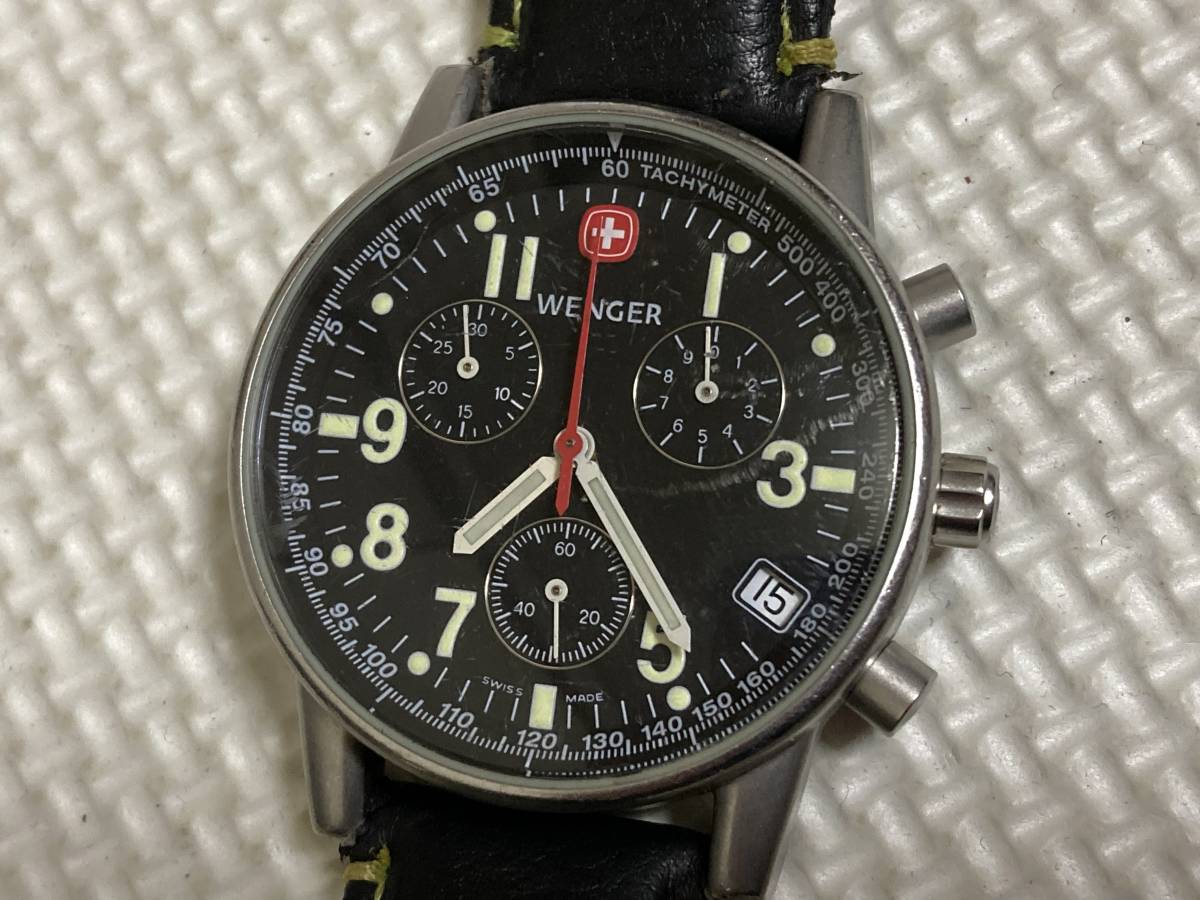 WENGER ウェンガー メンズクロノグラフ 7072X WENGER(ウェンガー