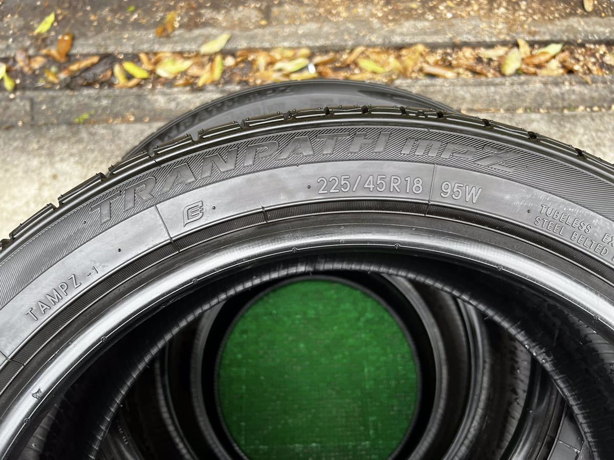 TOYO TRANPATH MPZ 225/45r18 4本セット2021年製 ☆残溝9分