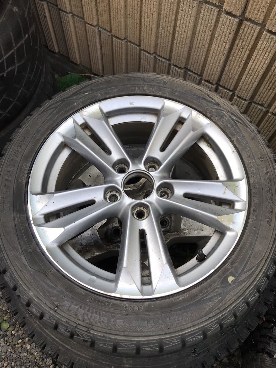 ホンダ CR-Z 純正 ホイール 16インチ タイヤホイールセット 5穴 ホンダ CR-Z 純正 ホイール 16インチ タイヤホイールセット 5穴
