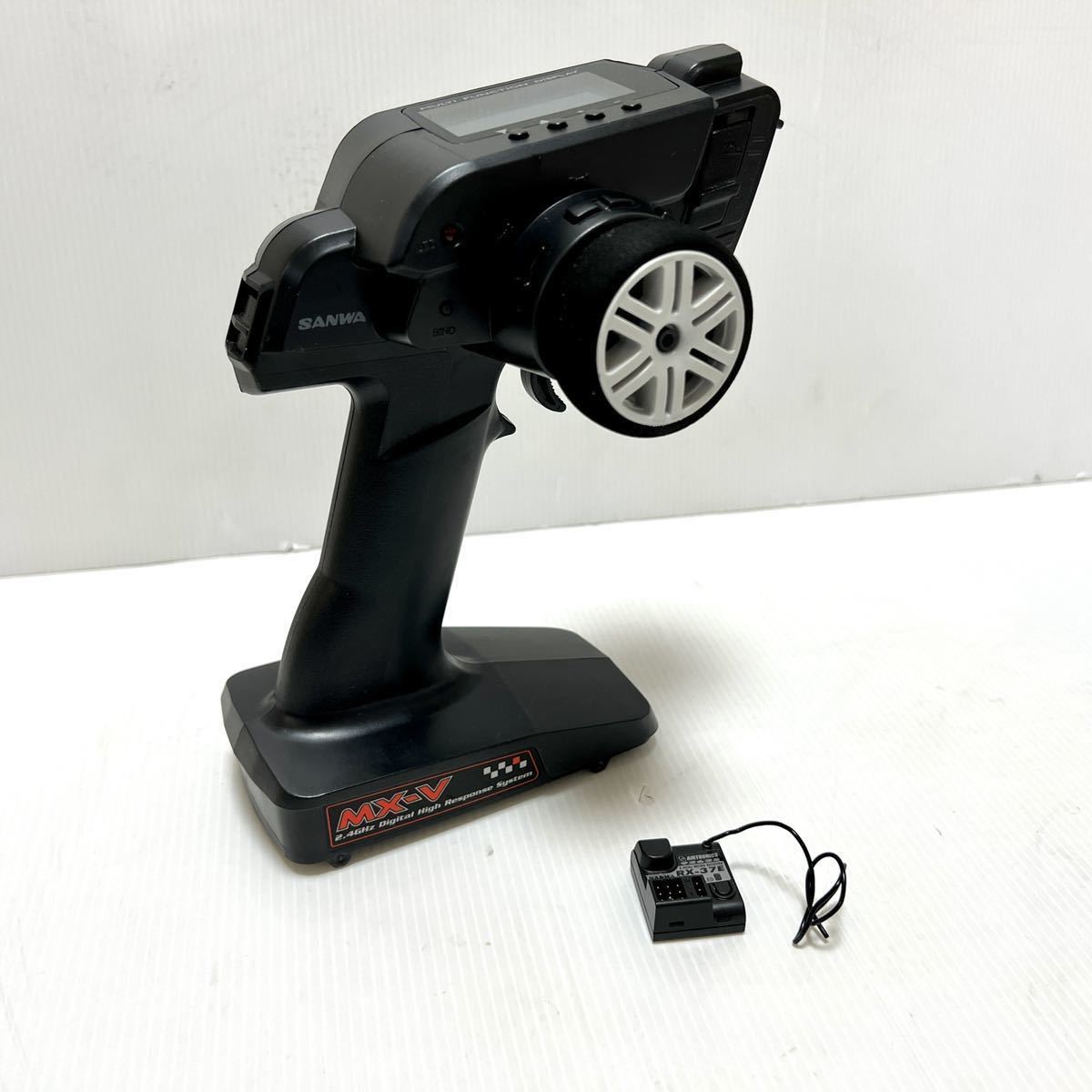 サンワ プロポ MX-V / RX-37E 2.4G送受信機セット