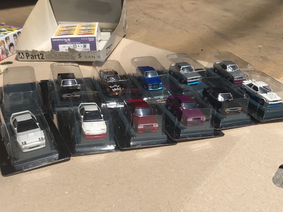 アオシマ シャコタン ブギ ダイキャストミニカーコレクション PART2 箱