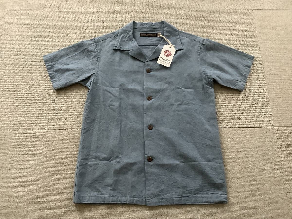 新品 FULLCOUNT フルカウント 半袖 アロハ シャツ シャンブレー 