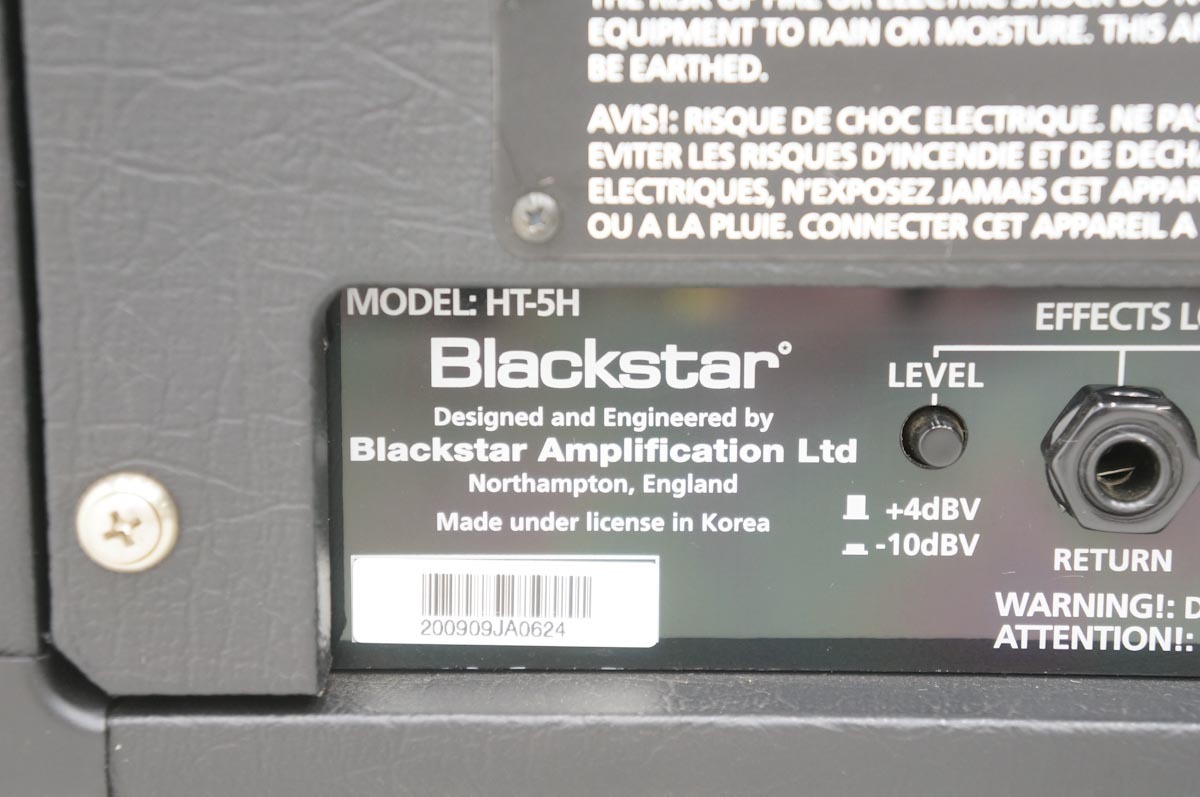 Blackstar ブラックスター Ht 5h 2ch 5w ヘッドアンプ フットスイッチ付き 持ち帰りok ヘッド 売買されたオークション情報 Yahooの商品情報をアーカイブ公開 オークファン Aucfan Com